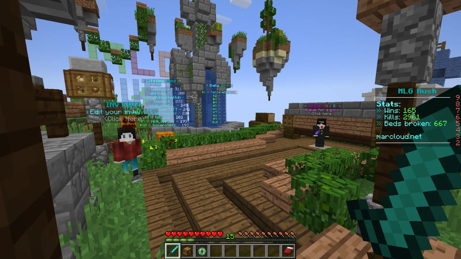 marCloud MLGRush lobby